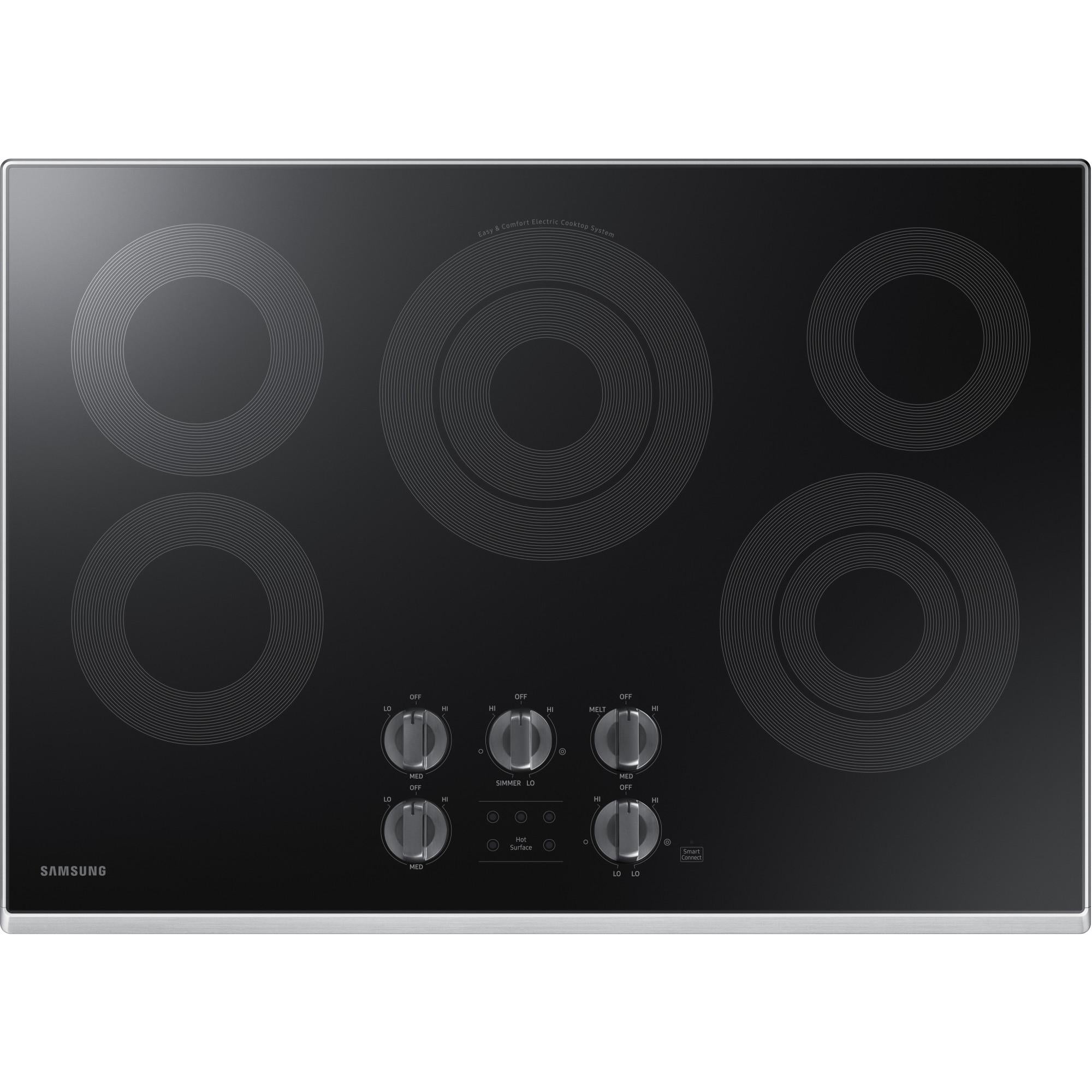 Samsung 30-inch Built-In Electric Cooktop NZ30K6330RS/AA