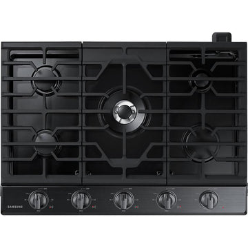 Samsung 30-inch, Built-in Gas Cooktop with Wi-Fi Connectivity NA30N6555TG/AA
