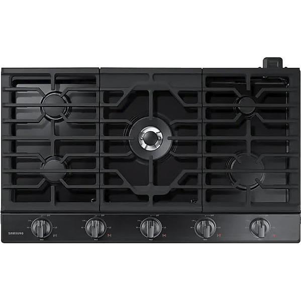 Samsung 36-inch Built-in Gas Cooktop with Wi-Fi Connectivity NA36N6555TG/AA
