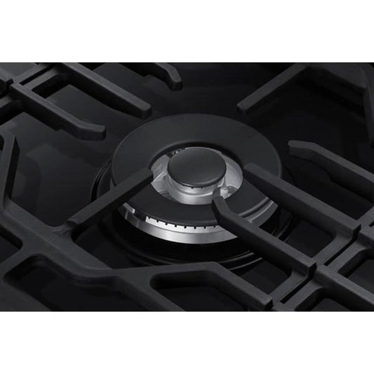 Samsung 36-inch Built-in Gas Cooktop with Wi-Fi Connectivity NA36N6555TG/AA