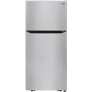 LG 30-inch, 20.2 cu.ft. Freestanding Top Freezer Refrigerator with Smart Diagnosis™ LTCS20020S