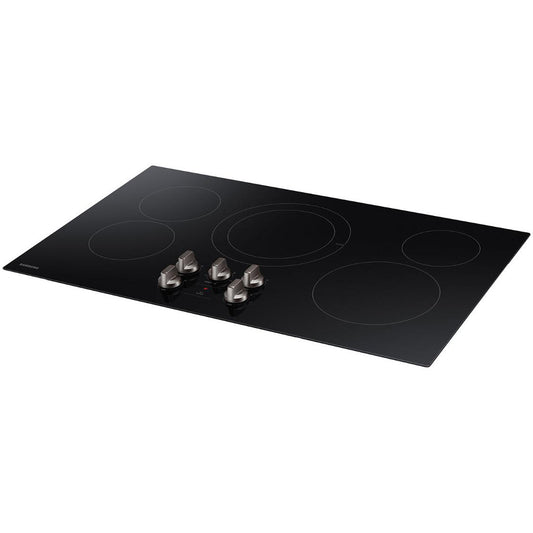 Samsung 36-inch Built-in Electric Cooktop with Hot Surface Indicator NZ36R5330RK/AA