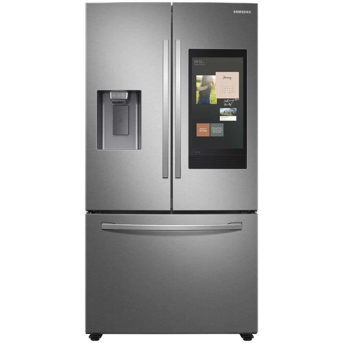 Samsung 36-inch, 27 cu.ft. French 3-Door Refrigerator with Family Hub™ RF27T5501SR/AA