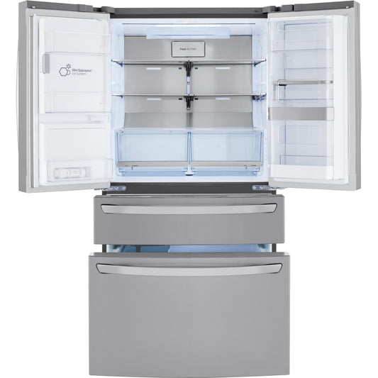 LG 30 cu. ft. French 4-Door Refrigerator with Craft Ice™ Maker LRMDS3006S