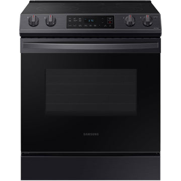 Samsung 30-inch Slide-in Electric Range with Wi-Fi Connectivity NE63T8111SG/AA