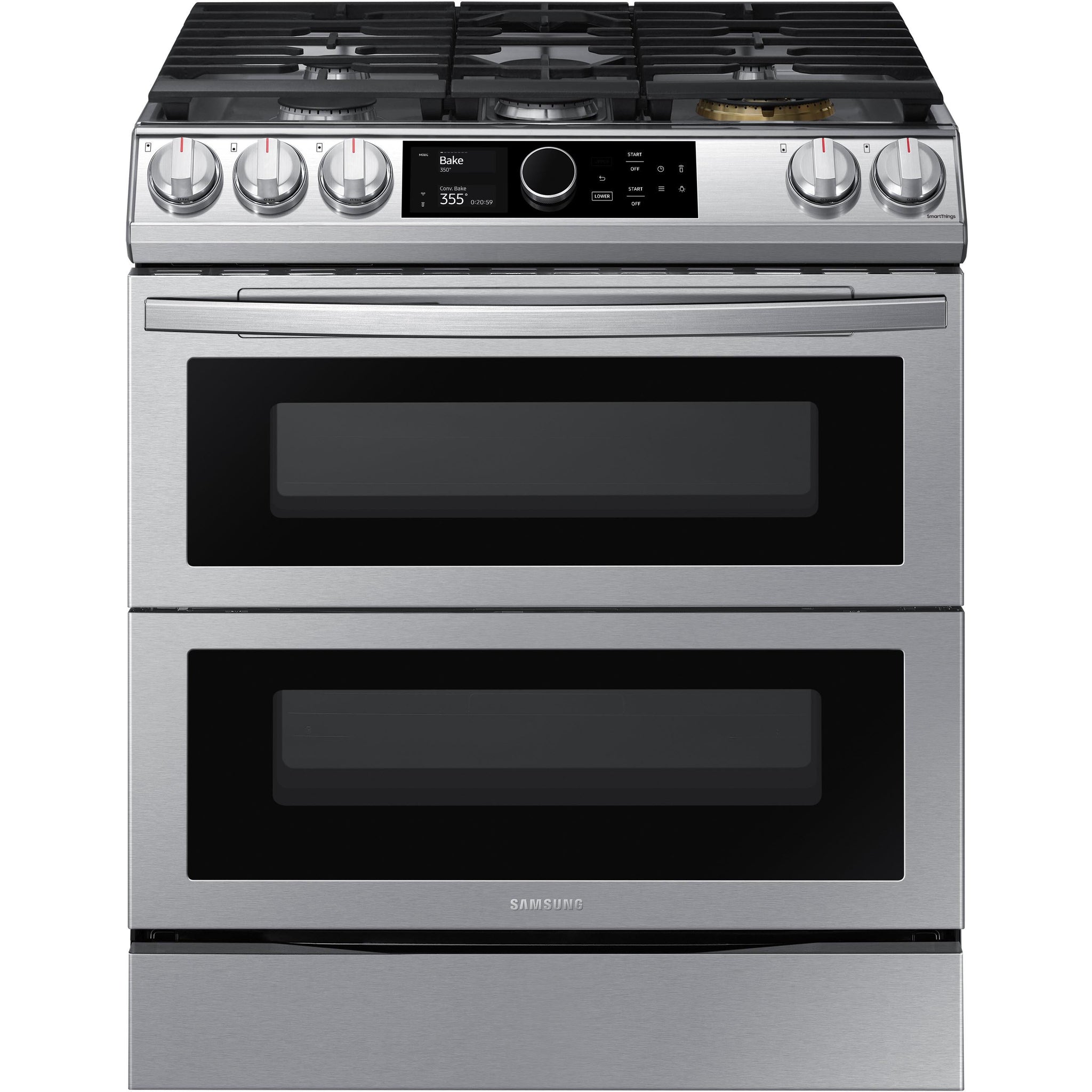 Samsung 30-inch Slide-in Gas Range with Wi-Fi Connectivity NX60T8751SS/AA