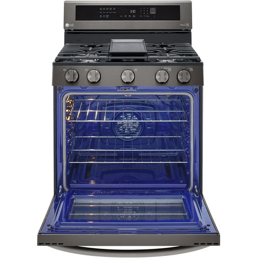 LG 30-inch Freestanding Gas Range with True Convection Technology LRGL5825D