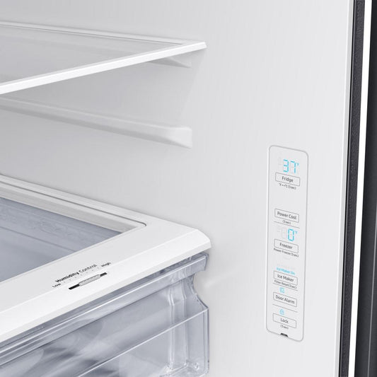 Samsung 36-inch, 28.2 cu.ft. Freestanding French 3-Door Refrigerator with Internal Ice Maker RF28T5001SG/AA