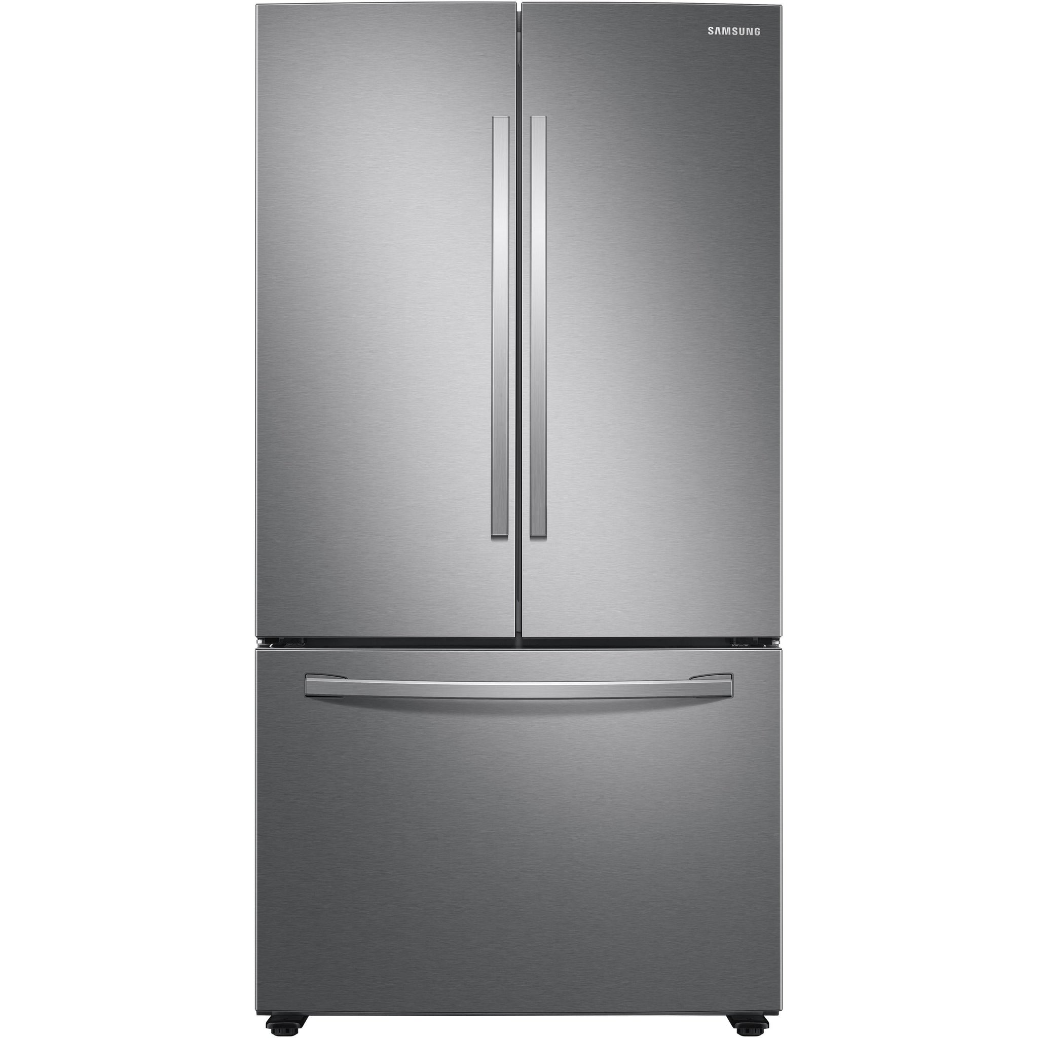 Samsung 36-inch, 28.2 cu.ft. Freestanding French 3-Door Refrigerator with Internal Ice Maker RF28T5001SR/AA