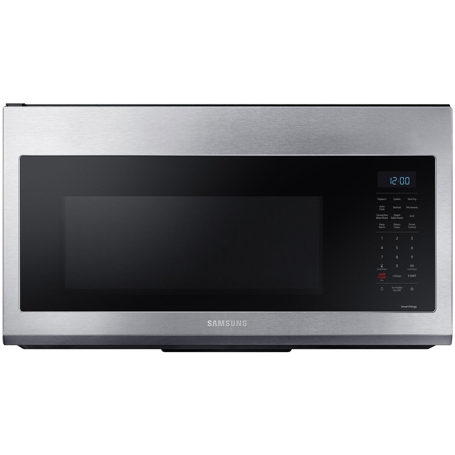 Samsung 30-inch, 1.7 cu.ft. Over-the-Range Microwave Oven with Wi-Fi Connectivity MC17T8000CS/AA