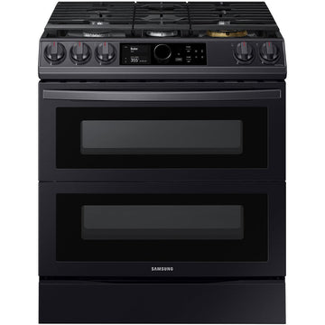 Samsung 30-inch Slide-In Dual Fuel Range with Wi-Fi Connectivity NY63T8751SG/AA
