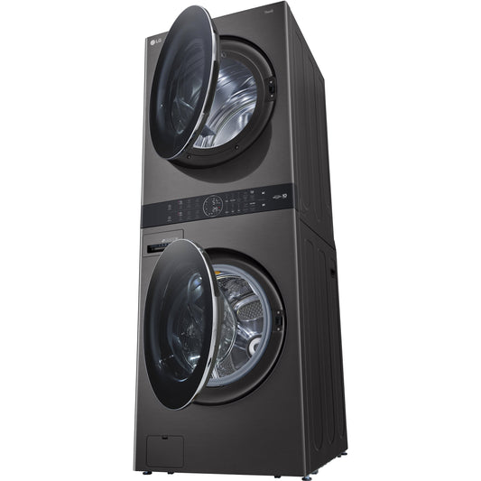 LG Stacked Washer/Dryer Electric Laundry Center with TurboWash™ 360 Technology WKEX200HBA