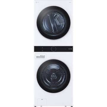 LG Stacked Washer/Dryer Gas Laundry Center with TurboWash™ 360 Technology WKGX201HWA