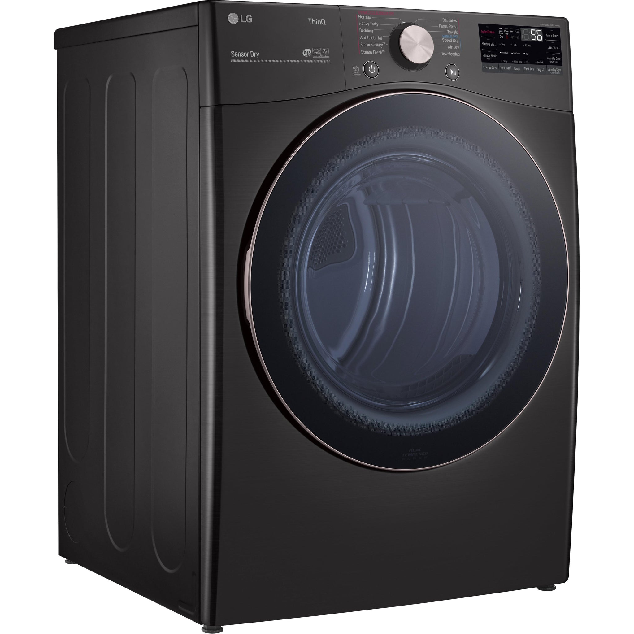 LG 7.4 cu.ft. Gas Dryer with TurboSteam™ Technology DLGX4001B