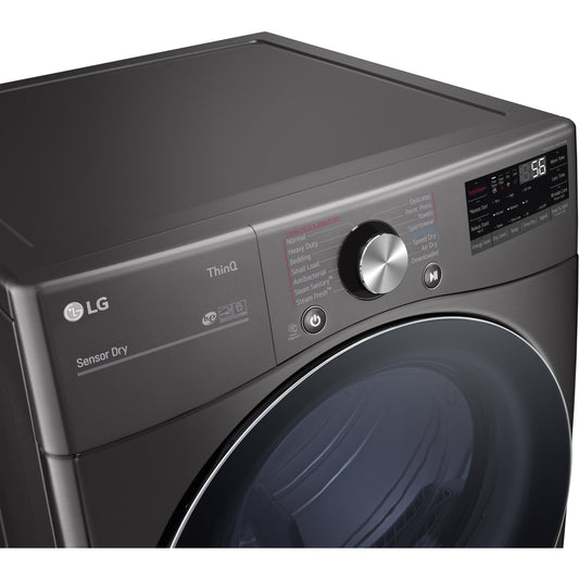 LG 7.4 cu.ft. Gas Dryer with TurboSteam™ Technology DLGX4201B