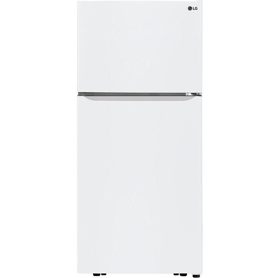 LG 30-inch, 20.2 cu.ft. Freestanding Top Freezer Refrigerator with Smart Diagnosis™ LTCS20020W