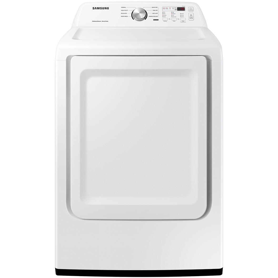 Samsung 7.2 cu.ft. Electric Dryer with Smart Care DVE45T3200W/A3