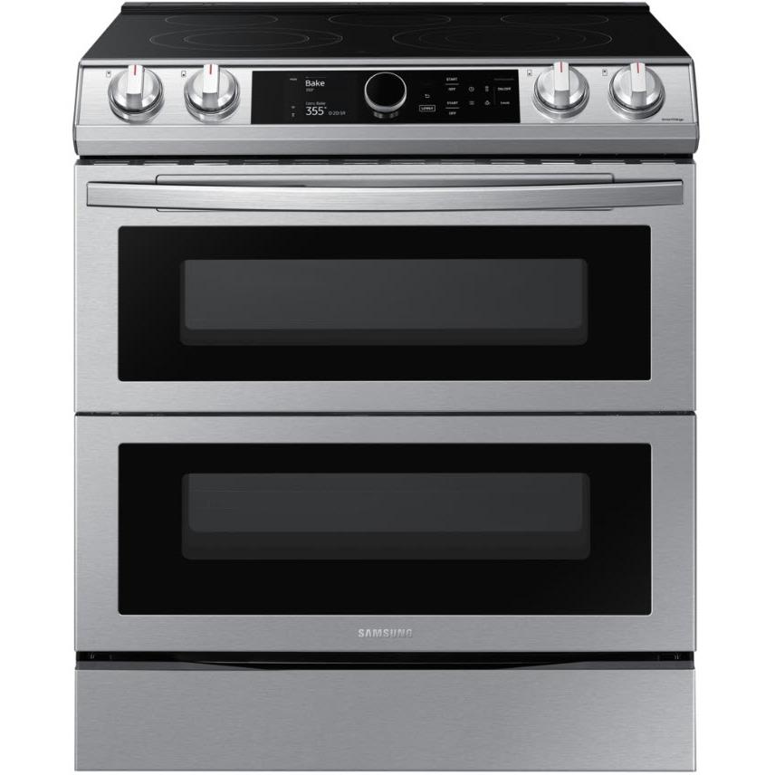 Samsung 30-inch Slide-in Electric Range with Wi-Fi Connectivity NE63T8751SS/AA