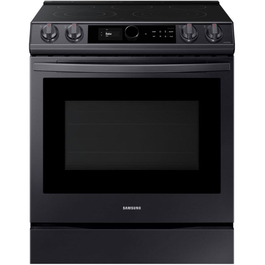 Samsung 30-inch Slide-in Electric Range with Wi-Fi Connectivity NE63T8711SG/AA