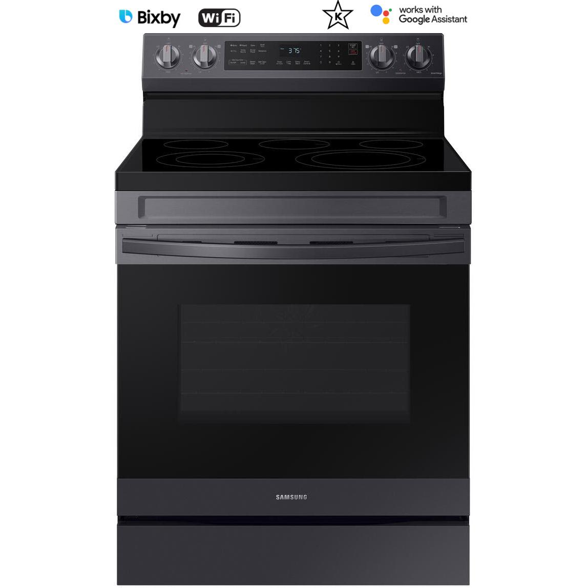 Samsung 30-inch Freestanding Electric Range with WI-FI Connect NE63A6511SG/AA