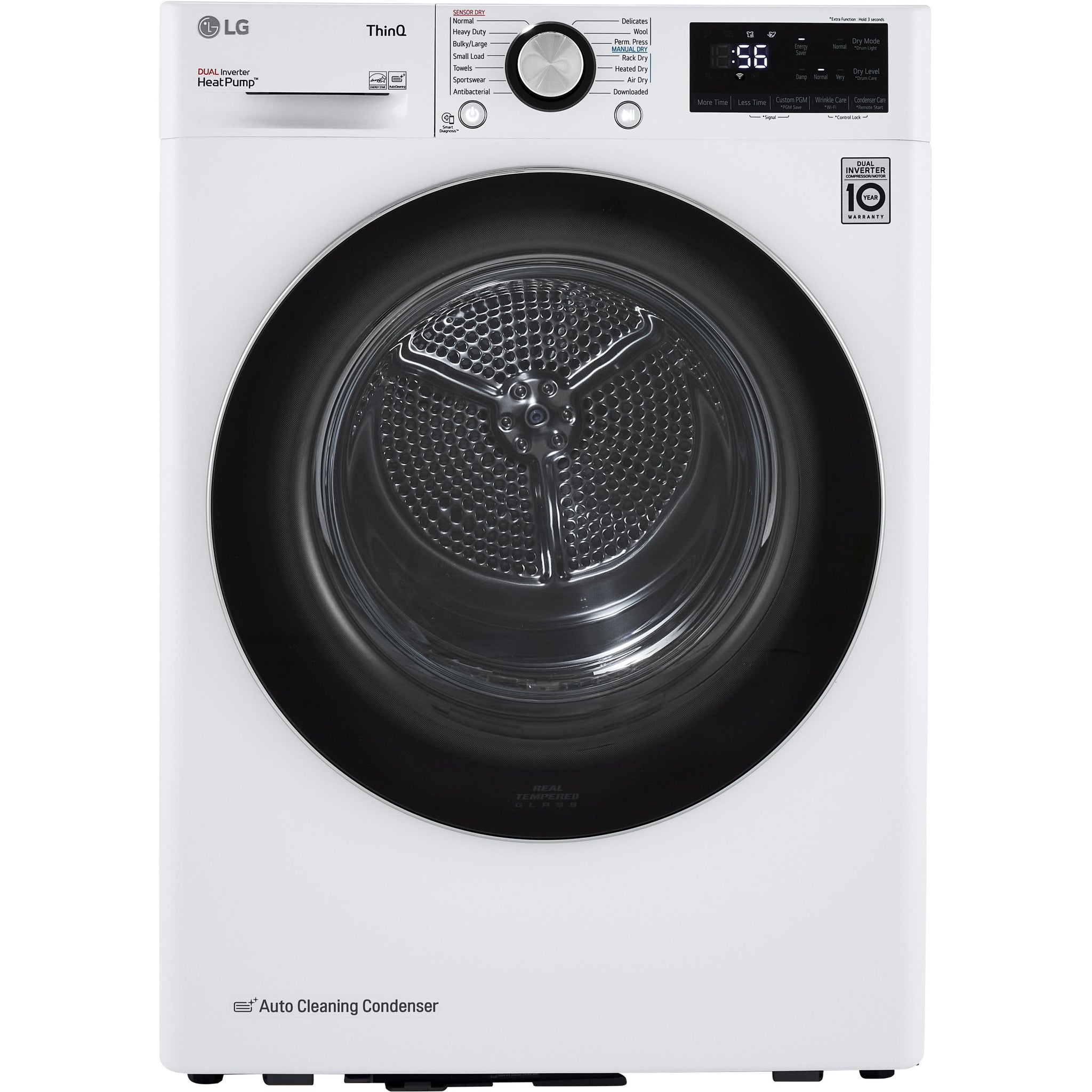 LG 4.2 cu.ft. Electric Dryer with ThinQ® Technology DLHC1455W