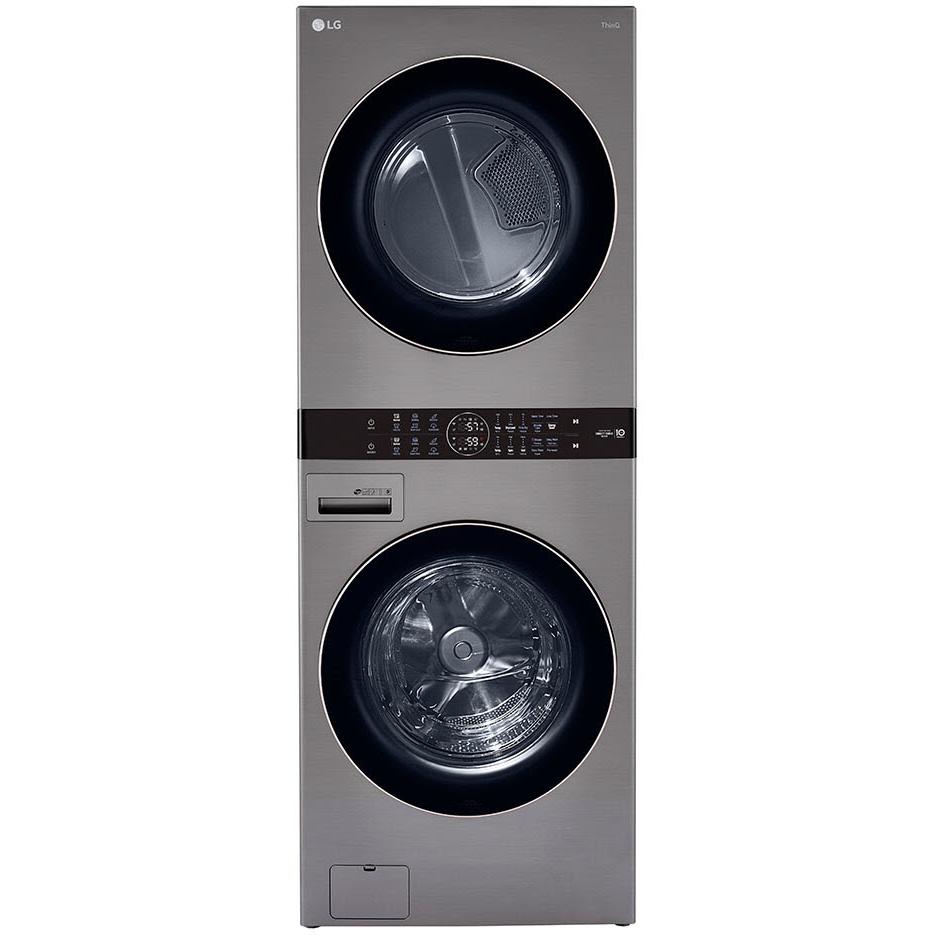 LG Stacked Washer/Dryer Electric Laundry Center with Center Control™ WKE100HVA