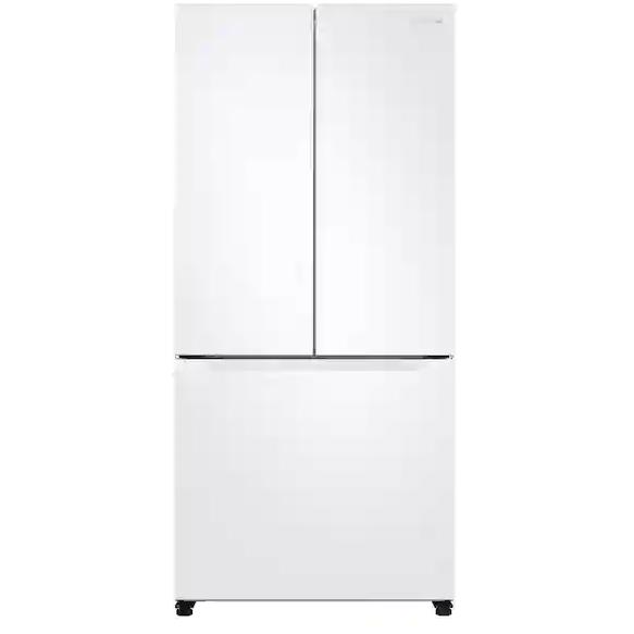 Samsung 33-inch, 19.5 cu.ft. Built-in Look French 3-Door Refrigerator with Internal Ice Maker RF20A5101WW/AA