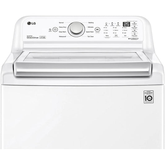 LG 5.0 cu.ft.Top Loading Washer with 6Motion™ Technology WT7150CW