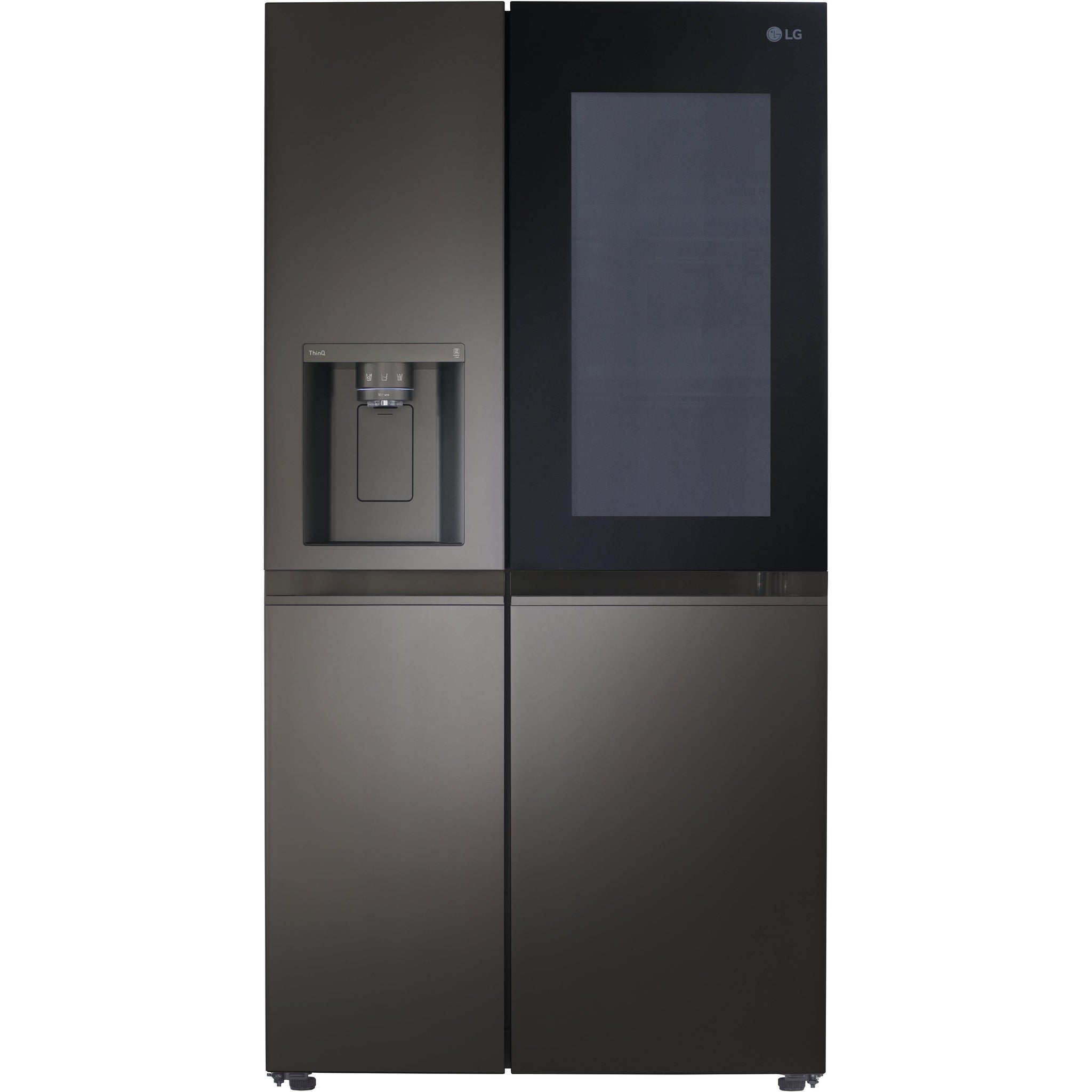 LG 36-inch, 27.1 cu.ft. Freestanding French 4-Door Refrigerator with InstaView® LRSOS2706D