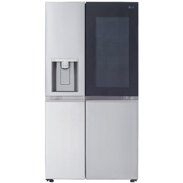 LG 36-inch, 27.1 cu.ft. Freestanding French 4-Door Refrigerator with InstaView® LRSOS2706S