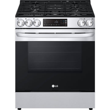LG 30-inch Slide-in Gas Range with EasyClean® LSGL5831F