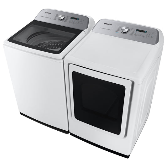Samsung 7.4 cu. ft. Smart Electric Dryer with Steam Sanitize+ DVE52A5500W/A3