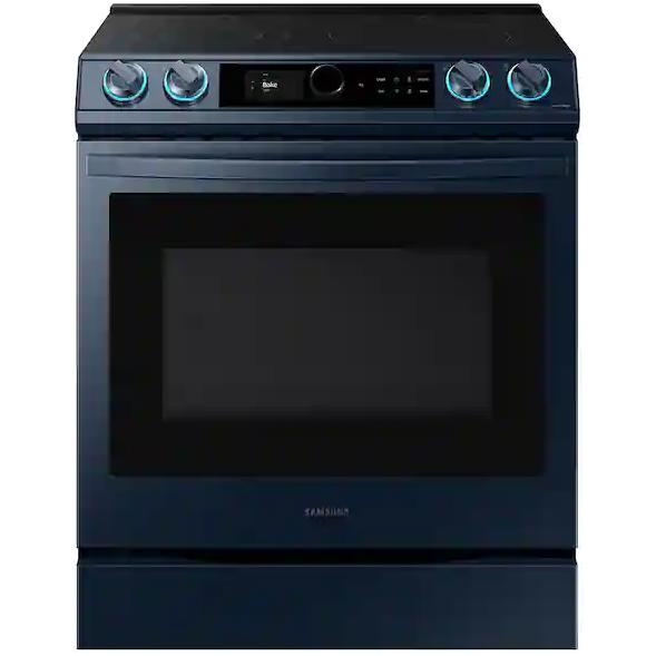 Samsung 30-inch Slide-in Electric Range with Wi-Fi Connectivity NE63A8711QN/AA