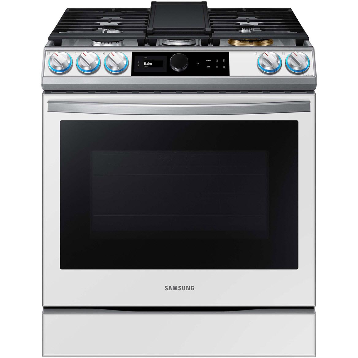 Samsung 30-inch Slide-in Gas Range with Air Fry Technology NX60BB871112/AA