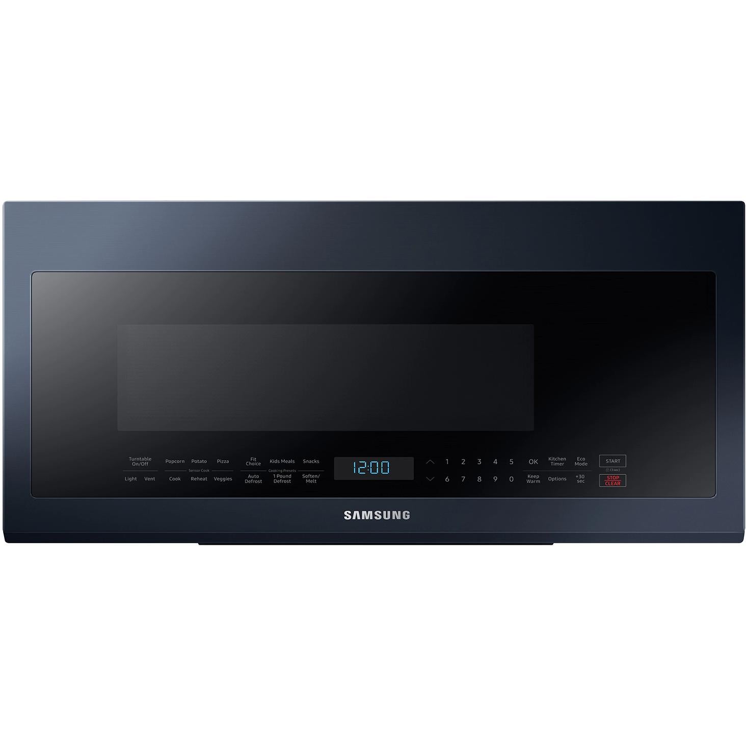 Samsung 30-inch, 1.2 cu.ft. Over-the-Range Microwave Oven with Sensor Cook ME21A706BQN/AA