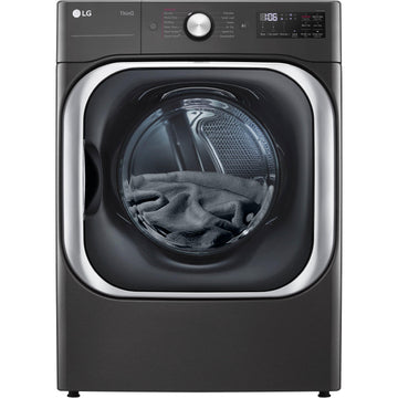 LG 9.0 Cu. Ft. Gas Dryer with Steam and Built-In Intelligence DLGX8901B