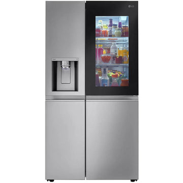 LG 36-inch 22.5 cu. ft. Side-By-Side Refrigerator with Water and Ice Dispensing System LRSOC2306S