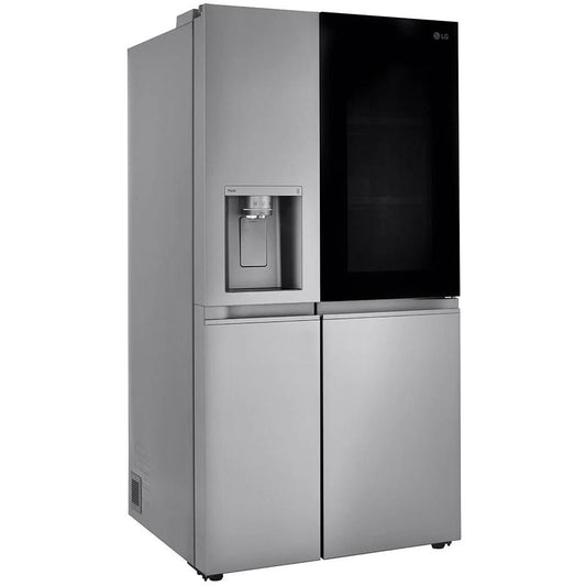 LG 36-inch 22.5 cu. ft. Side-By-Side Refrigerator with Water and Ice Dispensing System LRSOC2306S