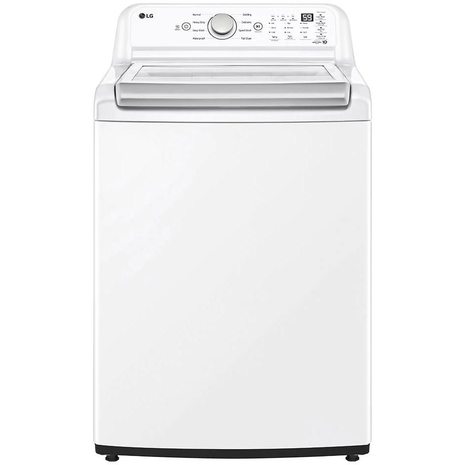 LG 4.8 cu. ft. Top Loading Washer with 4-Way™ Agitator and TurboDrum™ Technology WT7155CW