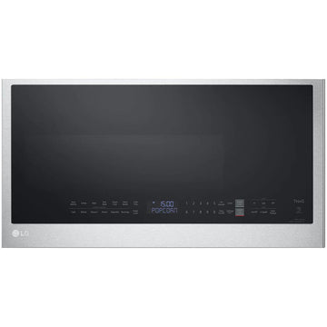 LG 30-inch, 2.0 cu. ft. Smart Wi-Fi Enabled Over-the-Range Microwave Oven with EasyClean® MVEL2033F
