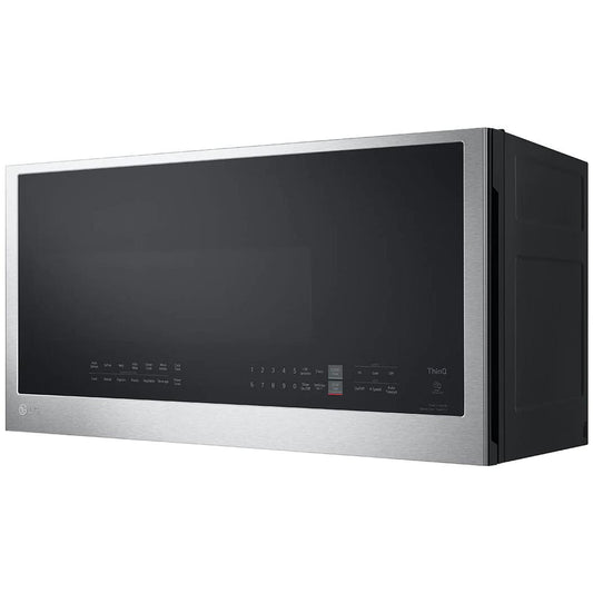 LG 30-inch, 2.0 cu. ft. Smart Wi-Fi Enabled Over-the-Range Microwave Oven with EasyClean® MVEL2033F