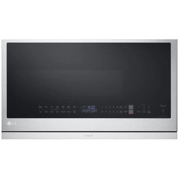 LG 30-inch, 2.1 cu. ft. Wi-Fi Enabled Over-the-Range Microwave Oven with EasyClean® MVEL2137F