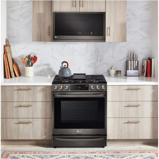 LG 2.1 cu. ft. Wi-Fi Enabled Over-the-Range Microwave Oven with EasyClean® MVEL2137D