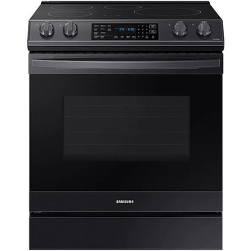 Samsung 30-inch Slide-in Induction Range with Convection+ Technology NE63B8611SG/AA