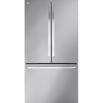 LG 36-inch, 27 cu. ft. Counter-Depth Max French 3-Door Refrigerator with Linear Cooling™ LRFLC2706S