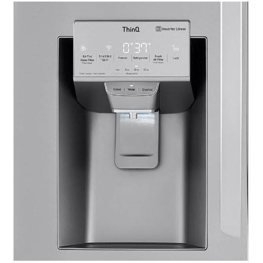 LG 30-inch, 29.5 cu. ft. Freestanding French 4-Door Refrigerator with Full-Convert™ Drawer LRMXS3006S