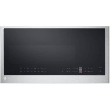 LG 30-inch, 1.7 cu. ft. Over-the-range Microwave Oven with Air Fry Technology MHEC1737F