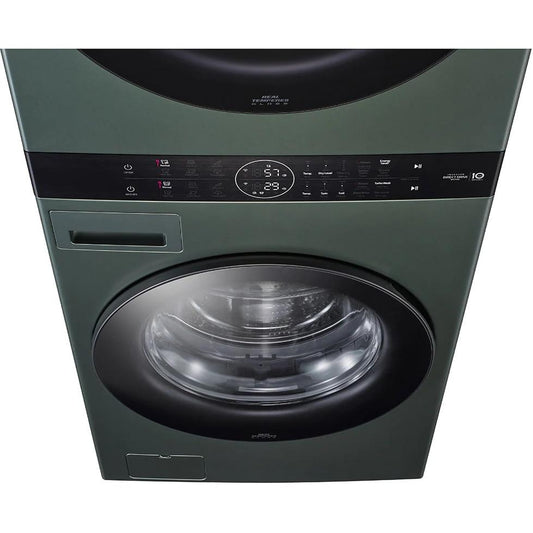 LG Stacked Washer/Dryer Gas Laundry center with WashTower™ WKGX201HGA