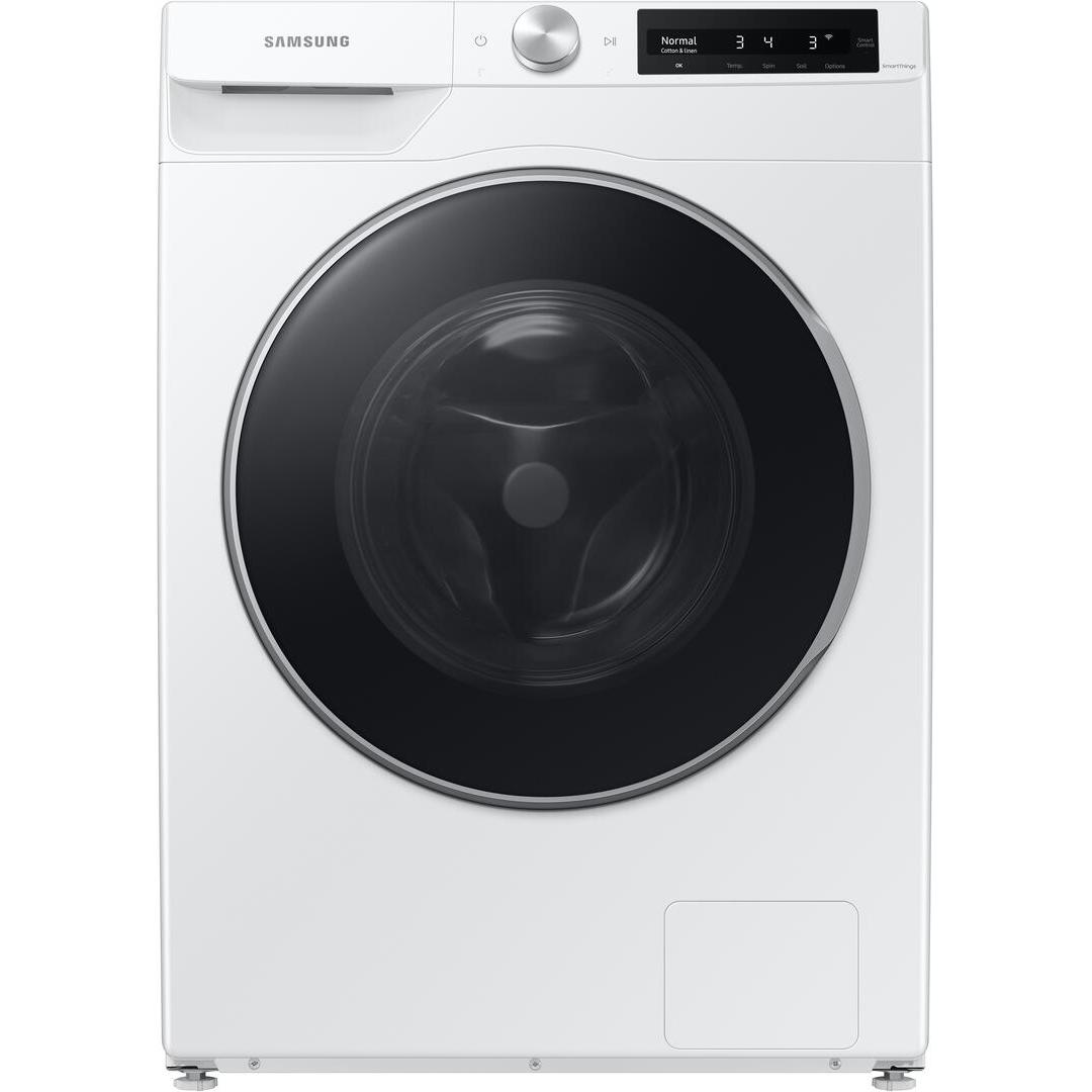 Samsung Front Loading Washer with AI Powered Smart Dial WW25B6900AW/A2
