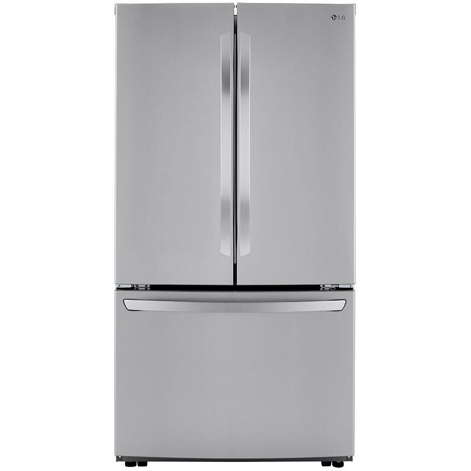 LG 36-inch, 28.7 cu. ft. Freestanding French 3-Door Refrigerator with IcePlus™ LRFCS29D6S